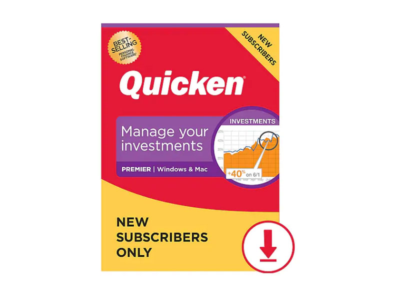 Quicken Premier 2021 For 1 User Windows/Mac/Android/iOS