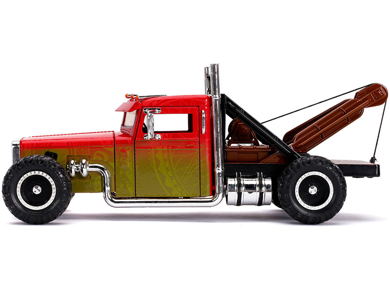 Custom Peterbilt Tow Truck Fast & Furious Series 1/24 Diecast Model By Jada