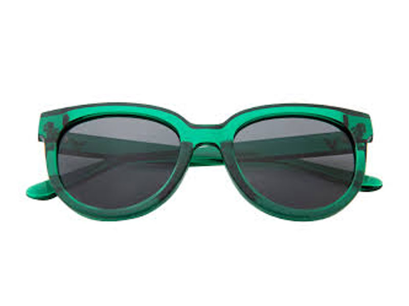 Stephanie Cat Eye Green Sunglasses For Women