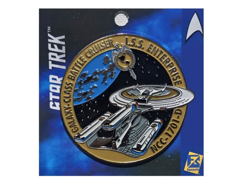 Star Trek Enterprise Mirror Yellow Pin