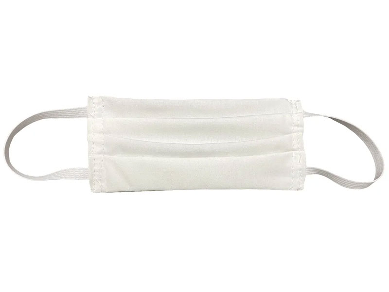 Intedge INTE12M-W Reusable Face Mask w/ Elastic Band Poly/Cotton White