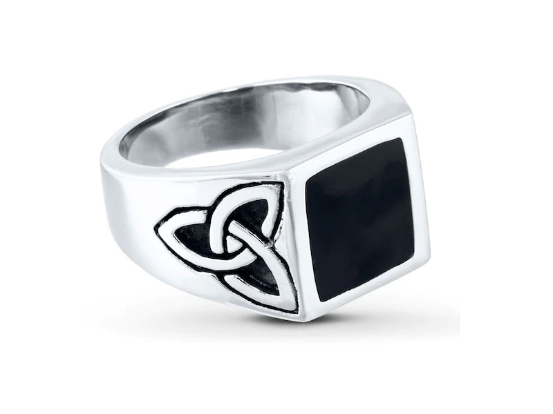 Men's Ring Celtic Knots Stainless Steel