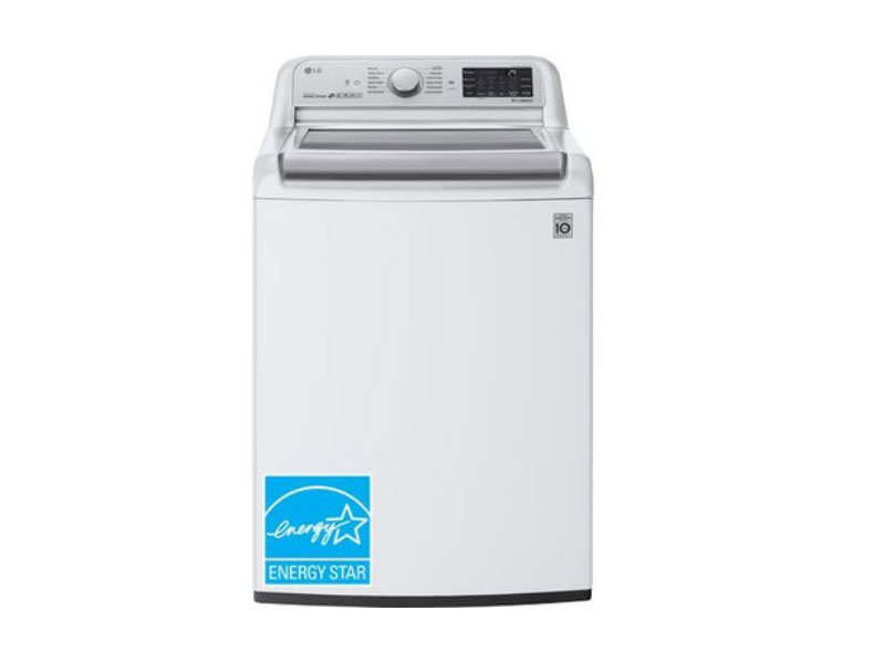 LG 5.4 CuFt Smart Top Load Washer In White