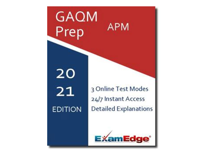 GAQM APM Practice Tests & Test Prep By Exam Edge