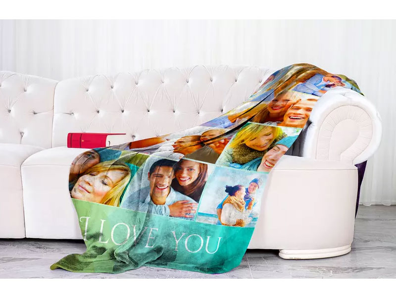 Personalized Premium Fleece Photo Blankets From Printerpix