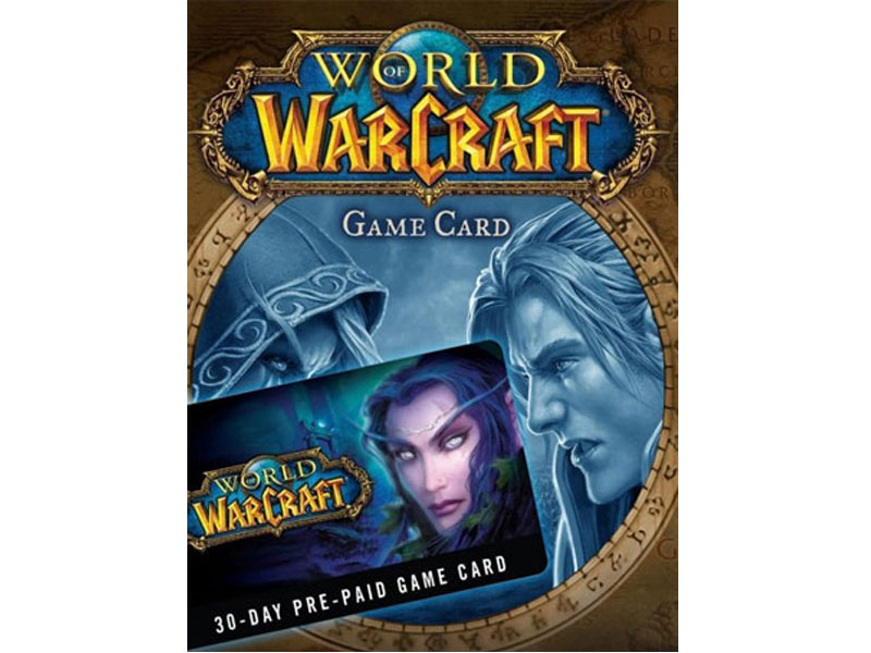 Buy World of Warcraft 30 DAYS Pre-Paid Time Card US PC Game