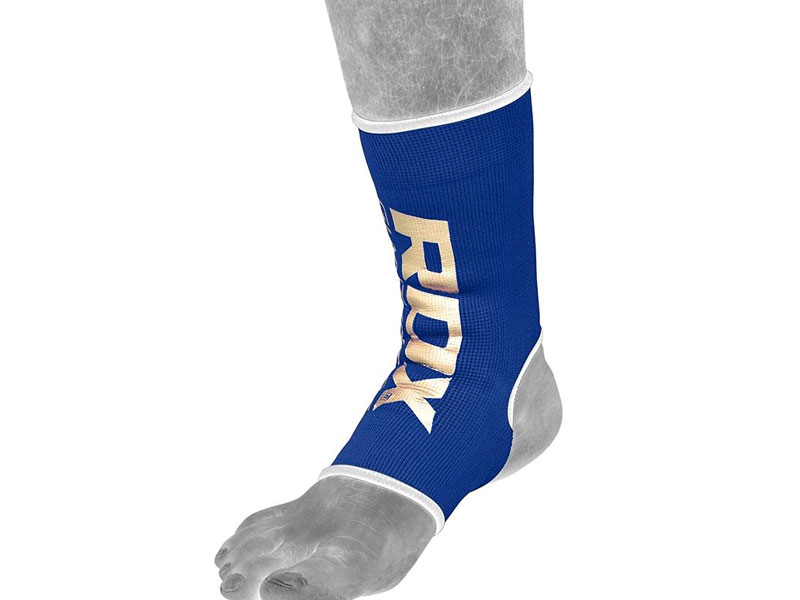RDX AU Blue Ankle Support Sprain Protection Compression Sleeve