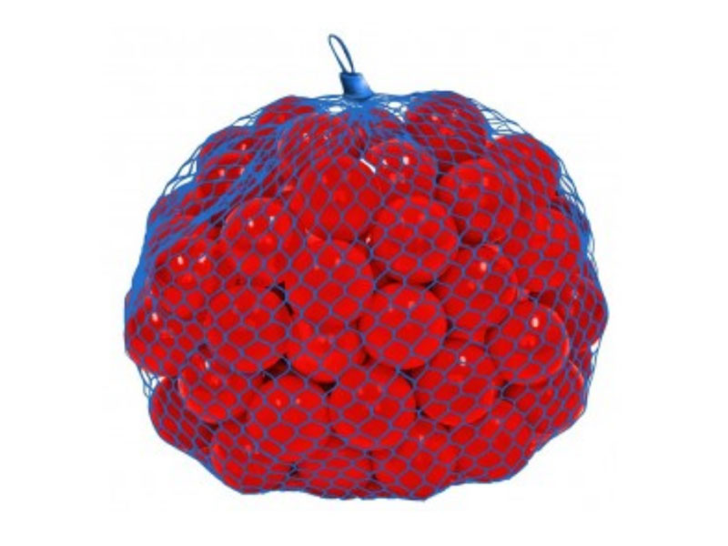 Crush Proof Plastic Trampoline Pit Balls 500 Pack Red