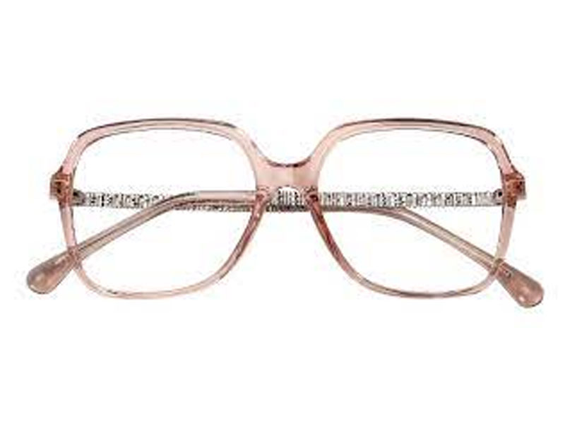 Janey Square Pink Eyeglasses For Women