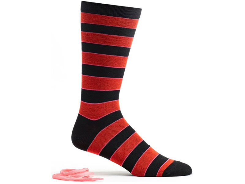 Neon Stripe Socks For Women