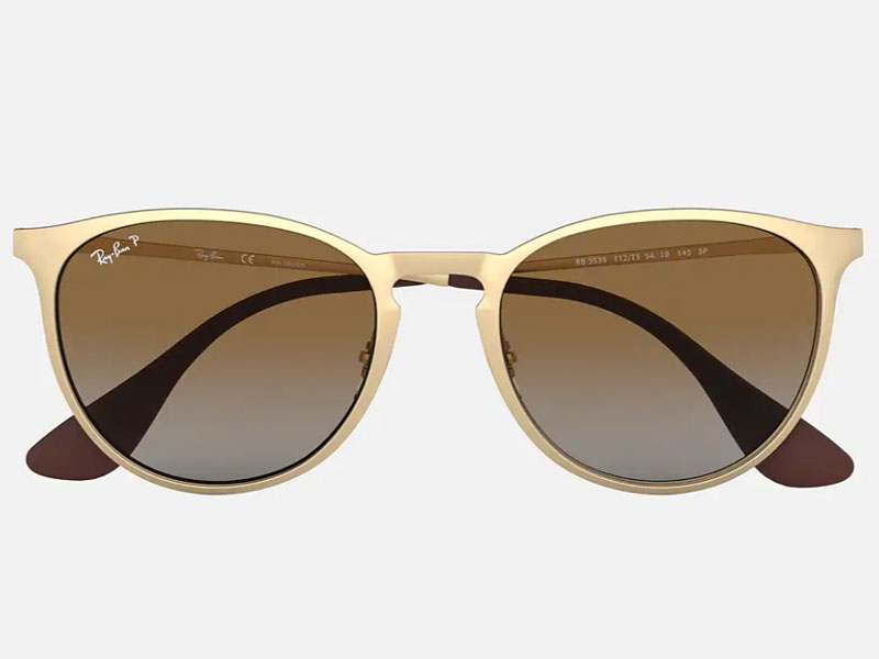 Ray-Ban Sunglasses Metal Gold Panel False For Men And Women