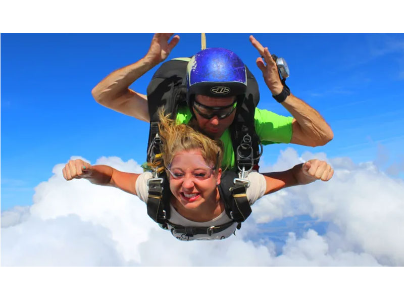 Skydiving Orlando Lake Wales Florida 14,000 foot Tandem Skydiving Tour Package