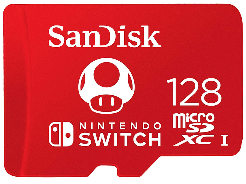 SanDisk 128GB microSDXC-Card Licensed For Nintendo-Switch