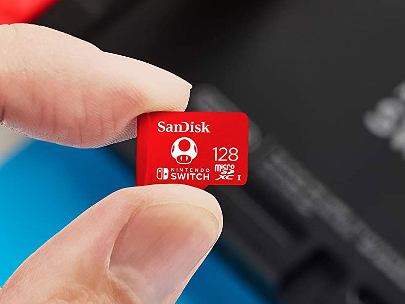 SanDisk 128GB microSDXC-Card Licensed For Nintendo-Switch
