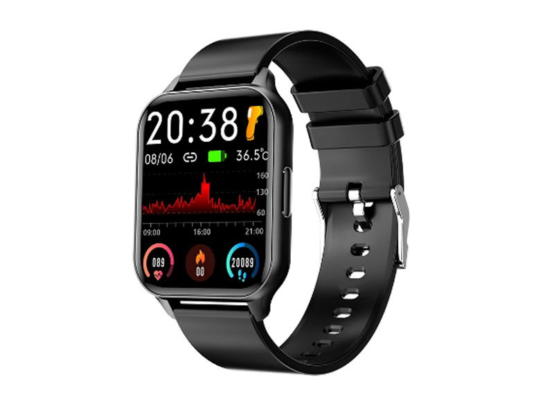 Bakeey Q26 1.7 inch Full Screen Touch Body Temperature Smart Watch