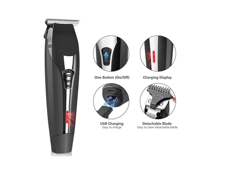 Zamat Professional Wireless Rechargeable Hair Clippers & Beard Trimmer
