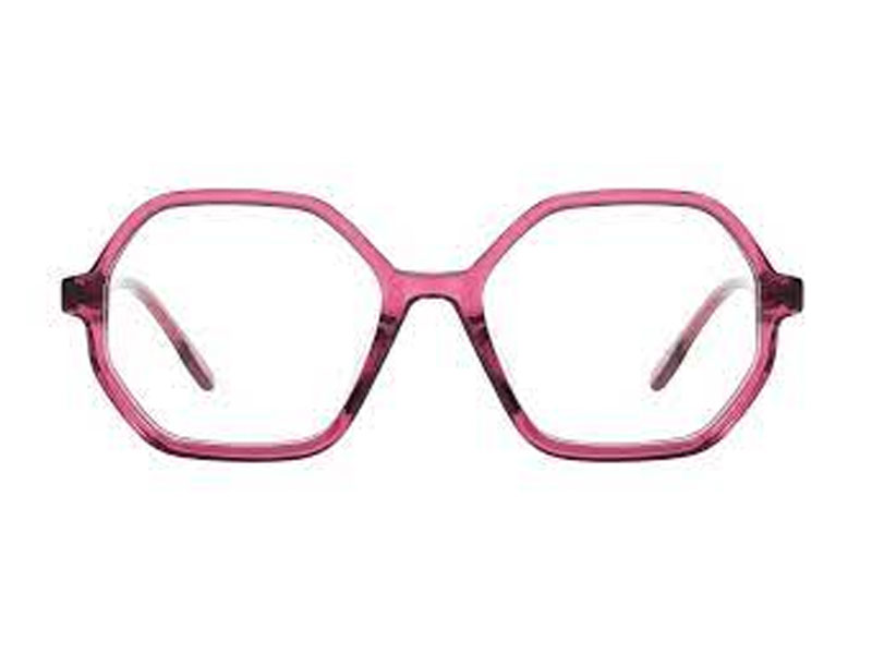 Eureka Polygon Purple Eyeglasses For Women