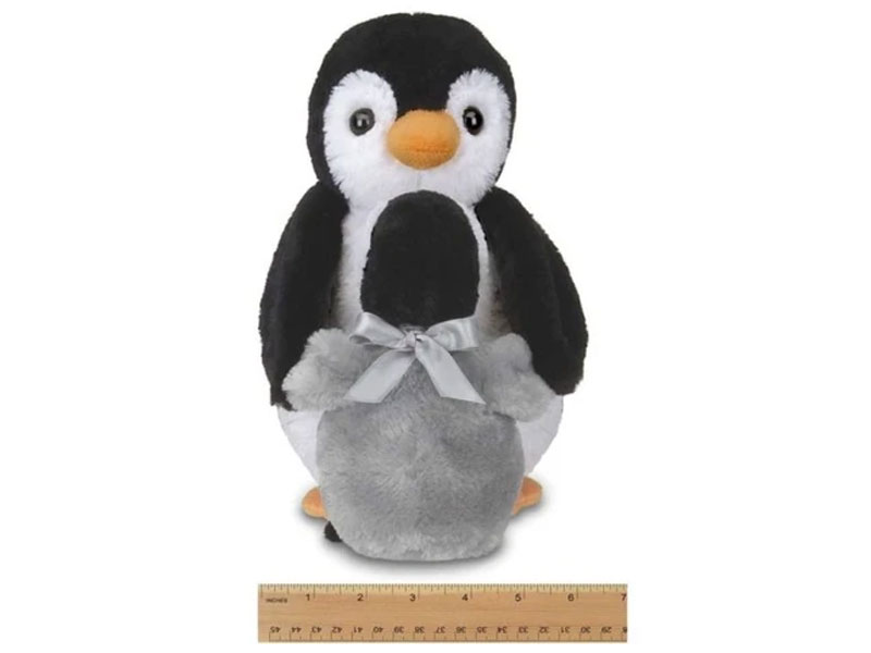 Wiggles & Wobbles Plush Stuffed Penguin With Baby