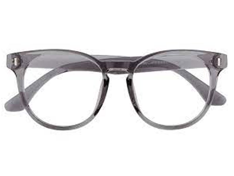 Bensenville Round Gray Eyeglasses For Women & Men