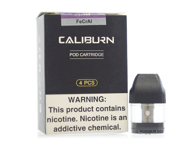 Caliburn Pod Kit Replacement Cartridges 4-Pack
