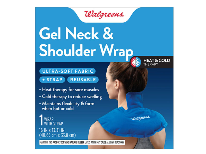 Walgreens Reusable Hot & Cold Gel Neck & Shoulder Wrap