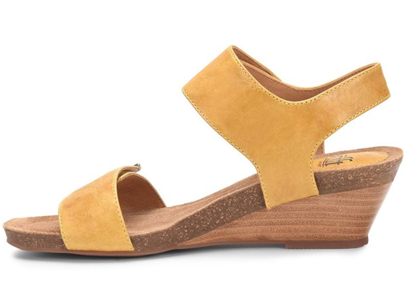 Sofft Verdi Lemon-Yellow Sandals For Women