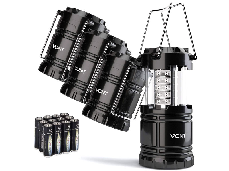 Vont LED Collapsible Lanterns 4-Pack