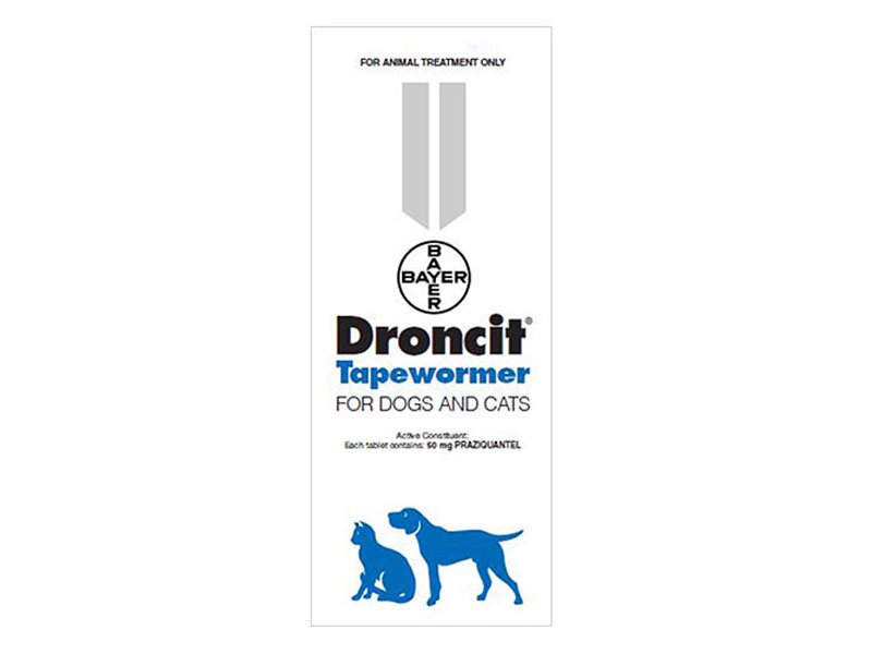 Droncit Tapewormer For Dogs