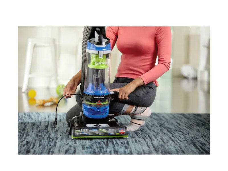 Bissell CleanView Rewind Pet 2491 Corded Bagless Upright Vacuum