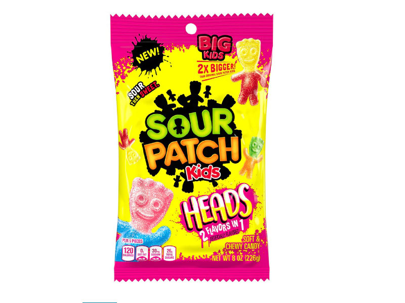 Sour Patch Kids Big Heads Candy