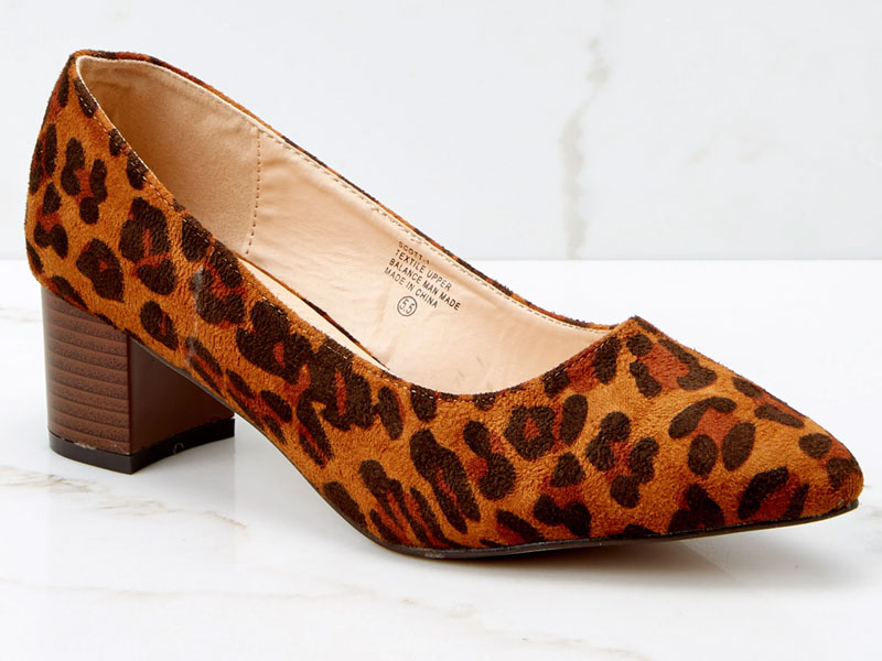 Women's Set The Standard Leopard Print Heels