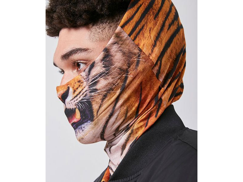 Men Tiger Gaiter Face Mask
