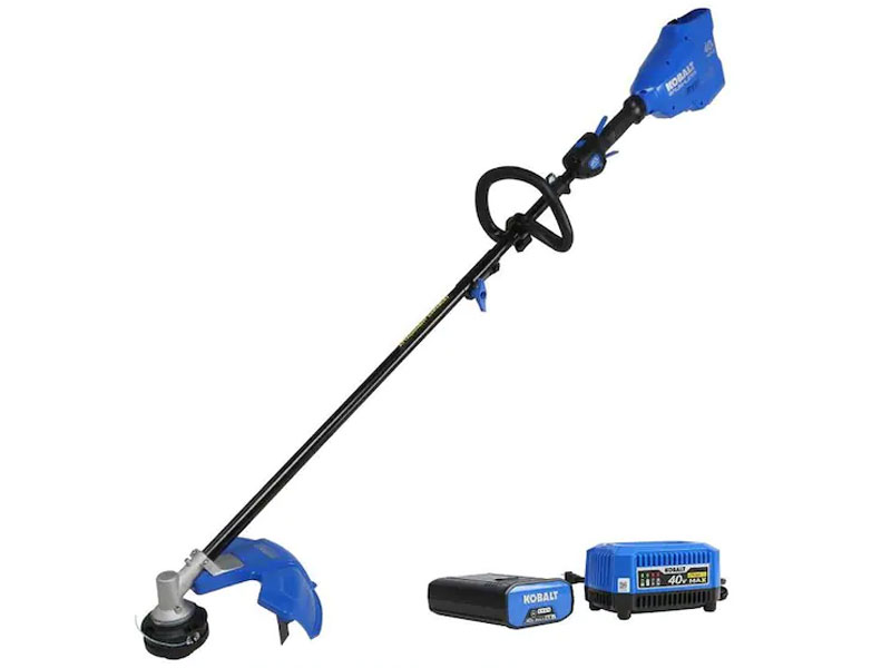 Kobalt 40-Volt Max Straight Cordless String Trimmer with Attachment Capable