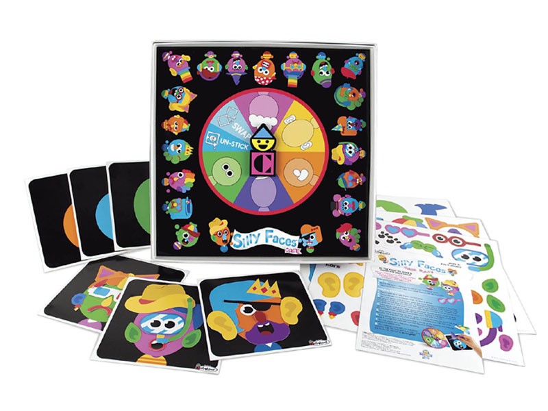 Colorforms Silly Face Race Game