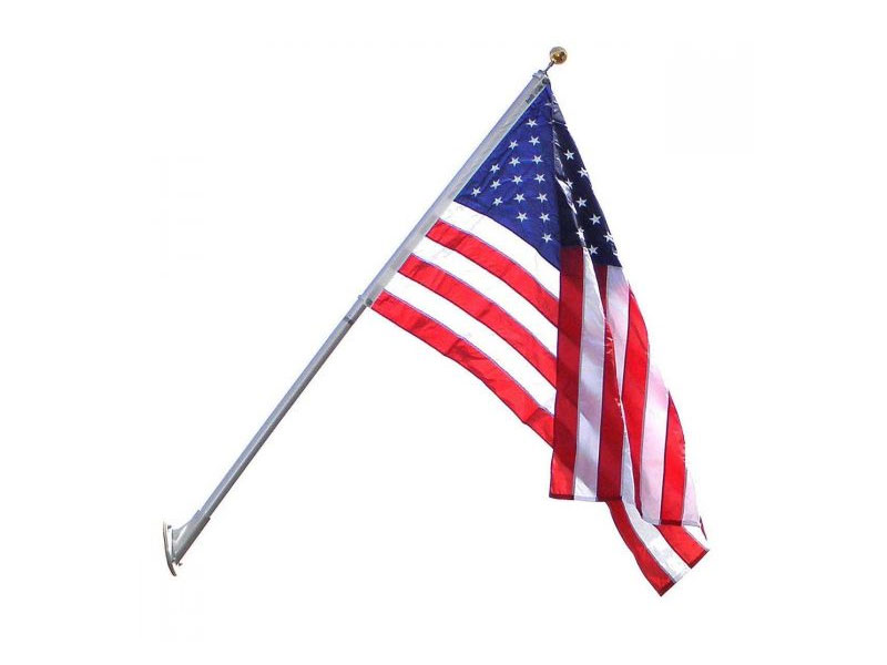 Heavy Duty Residential & Commercial US Flag Set