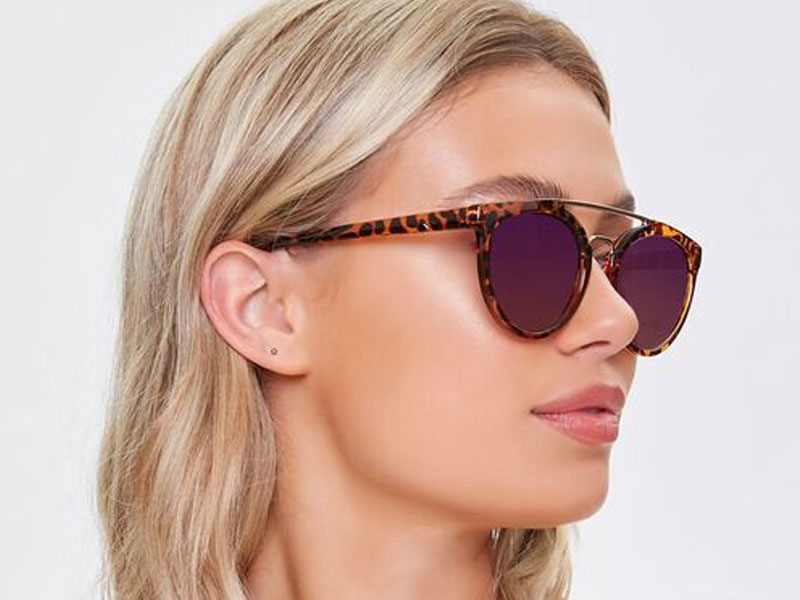 Women's Tortoiseshell Aviator Sunglasses