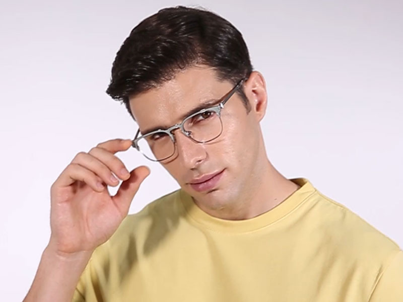 Avon Horn Green Eyeglasses For Men And Women