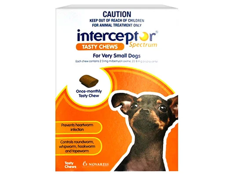 Interceptor Spectrum Tasty Chews For Dogs