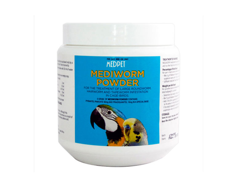 Mediworm Powder For Bird