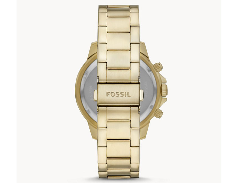 Fossil Men's Bannon Multifunction Gold-Tone Stainless Steel Watch