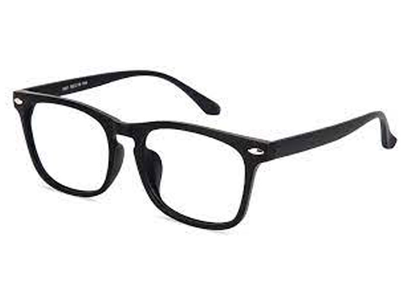 Trenton Rectangle Black Eyeglasses
