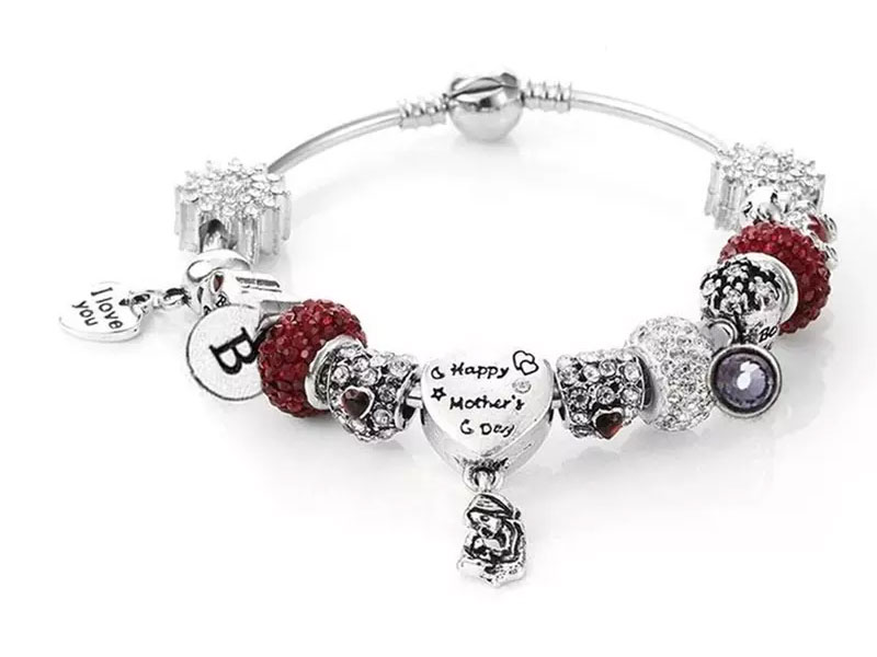 Women's Mother's Day Charm Bracelets From Novadab