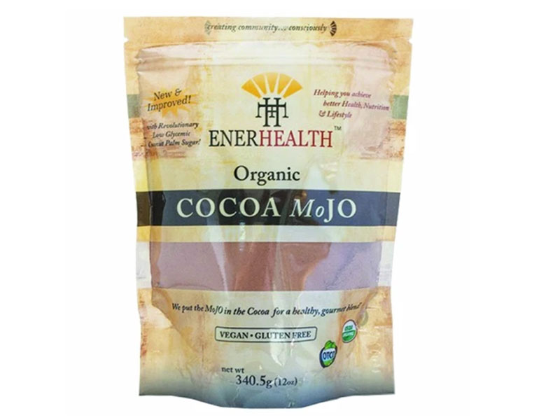 Cocoa Mojo Organic Cocoa Powder 12 Oz By Enerhealth Botanicals