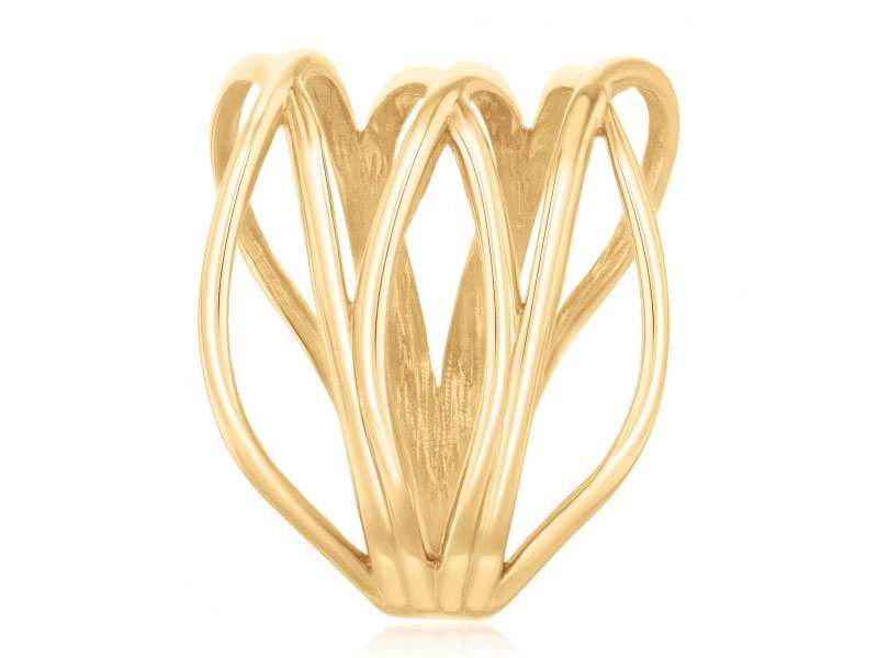 Women's Reeds Yellow Gold Triple X Ring