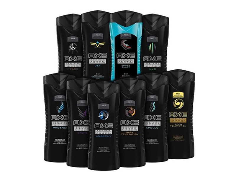 AXE Shower Gel Body Wash Assorted Scents 8.45 oz 10-Pack