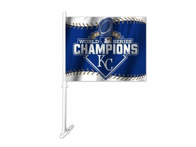 2015 World Series Champs Kansas City Royals Car Flag
