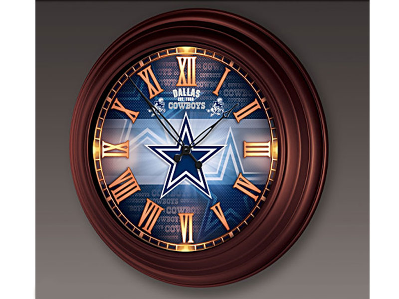 NFL Illuminated Atomic Wall Clock Choose Your Team