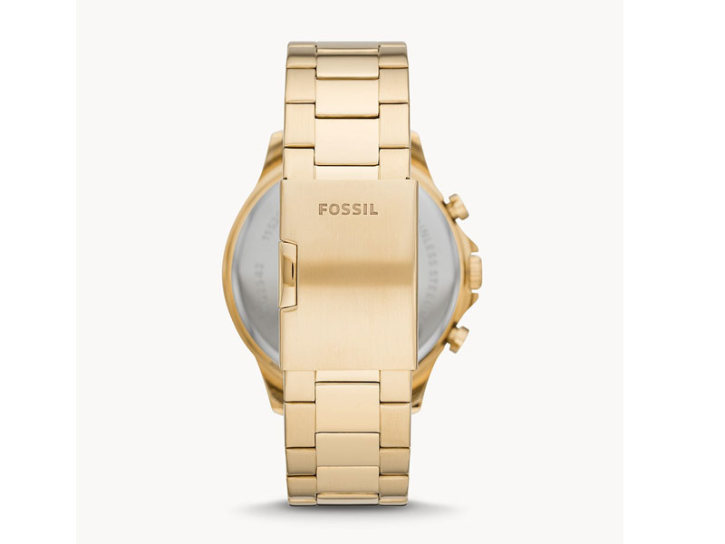 Men's Fossil Yorke Multifunction Gold-Tone Stainless Steel Watch