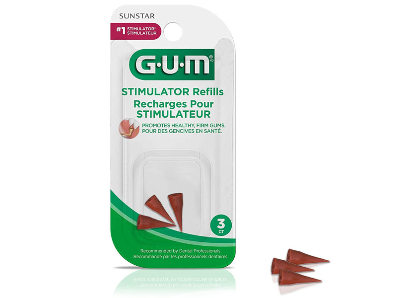 Gum Stimulator Refills 3 Each By Gum