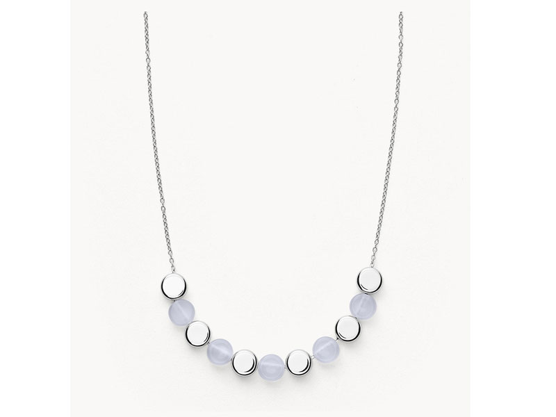 Skagen Denmark Women's Ellen Silver-Tone Stainless Steel Necklace